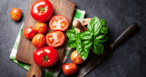 -tomato and basil for recipes greenstreet gardens